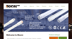 Desktop Screenshot of mooreled.com